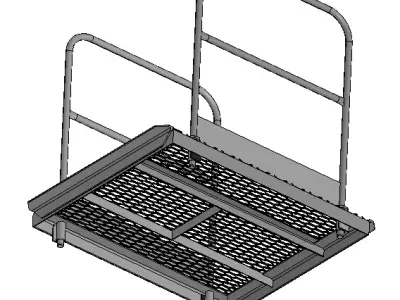 Bridge is a transitional rail 3D model