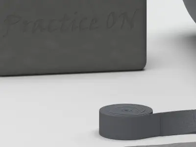 Gym MANDUKA YOGA EQUIPMENT 3D model