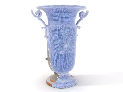 Vintage Bronze Vase model pack Low-poly 3D model