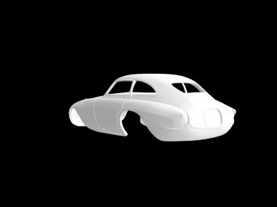 Ferrari 166 MM Touring Super Leggera 3D print model