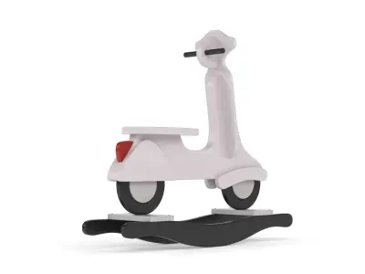 Rocking Motorcycle 3D model