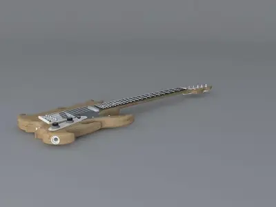 Concept Telecaster guitar Free 3D model