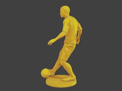 Soccer Player SP 008 3D print model