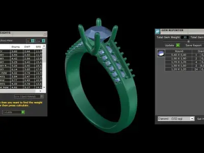 ring code 220 3D print model