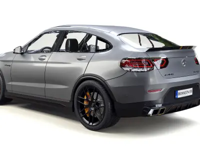 Mercedes Benz GLC 63 S AMG Coupe 3D model