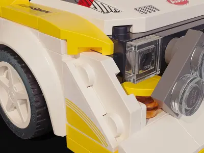 Audi Quattro S1 3D model