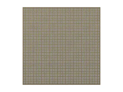 Collection of flat geometrical patterns 3D print model