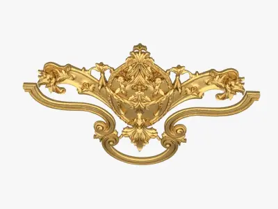 Classic decor ornament 234 3D model