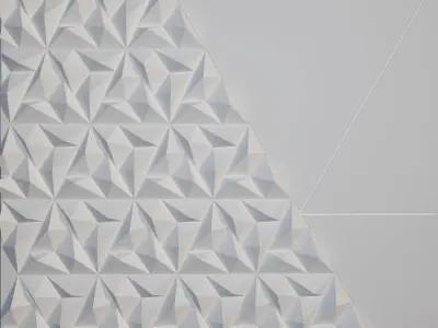 3d Wall Panel Low-poly 3D model