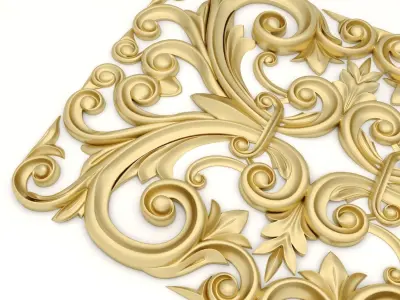 Decor 10 - For CNC and Interior 3D model