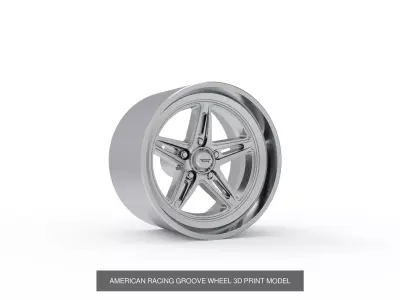 best seller american racing  wheels  3D Model Pack