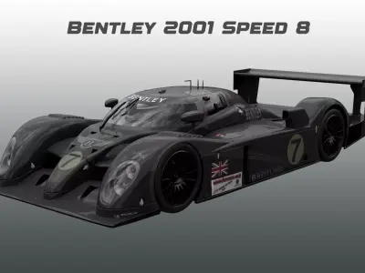 Bentley - 2001 - Speed 8 3D model