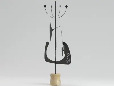 Philippe Hiquily Sculpture 3D model