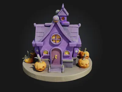 Haunted House  Enter If You Dare 3D model