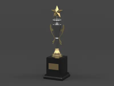 Trophy Cup 3D model