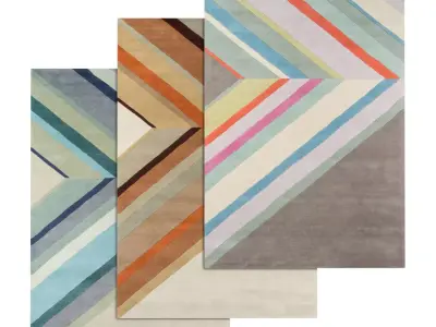 Rug Set 1250 3D model