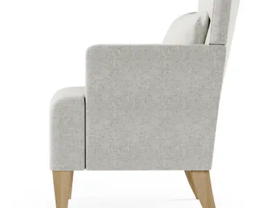 Brentwood Lounge Chair  3D model