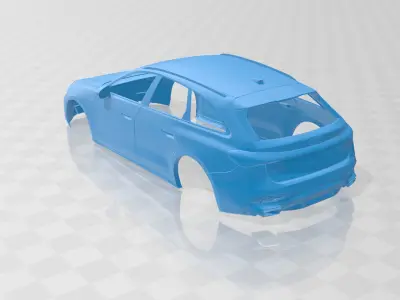 Audi A5 Avant 2025 - Body Car STL Model 3D print model