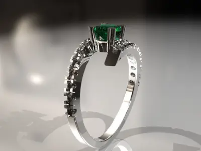 Rings Contrarie Free 3D print model