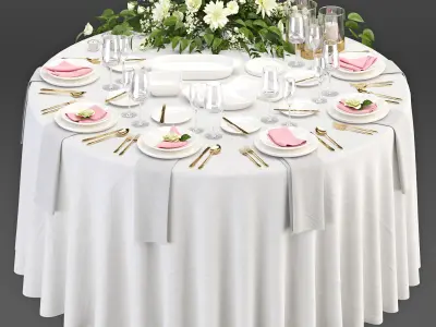 Serving 09 3D model