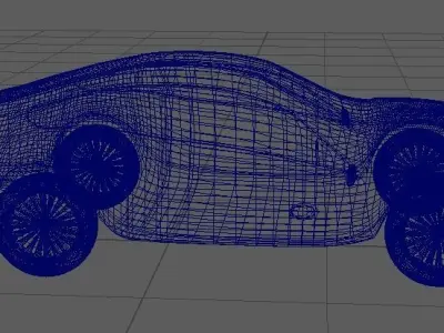 Car 3d modeling 3D model
