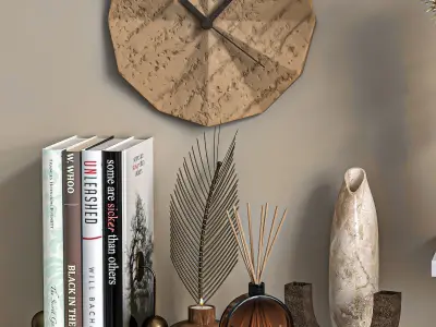 Decorative set 09 3D model