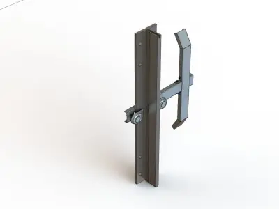 Limit Breaker for Elevator Cabin 3D model