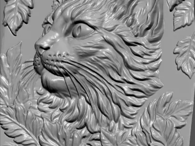 Cat A12 3D print model