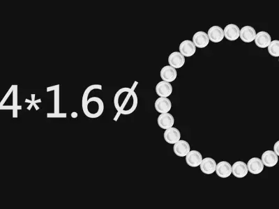 Ring For Women With Diamonds 3D print model