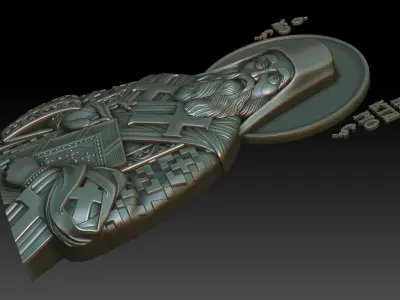 Saint Nektarios of Aegina  3D print model