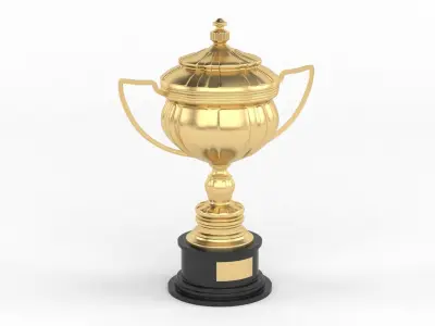 Trophy Cups Collection 3D model