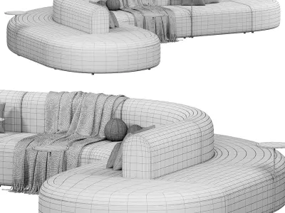 ARTIKO Modular Sofa 3D model