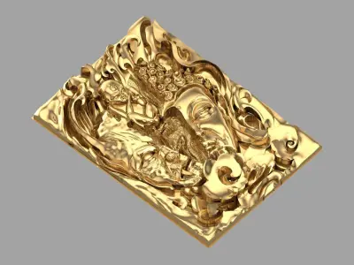 buddha-or-demon-in-a-moment 3D print model
