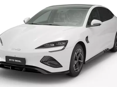 2024 BYD Seal With Interior  3D model