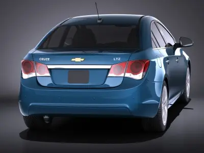 Chevrolet Cruze Sedan 2015 VRAY 3D model