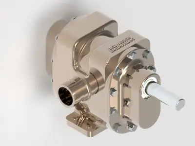 External Gear Pump  3D model