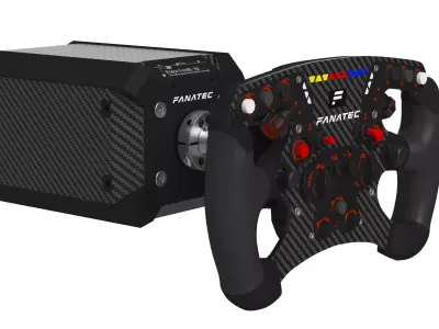 Fanatec ClubSport Steering Wheel Formula V2-5 X 3D model