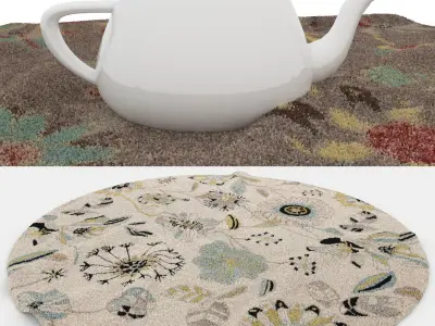 Rugs No 734 Low-poly 3D model