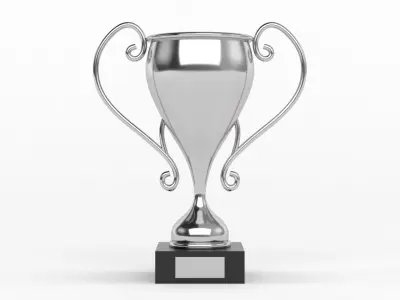 Trophy Cups 3D model 5