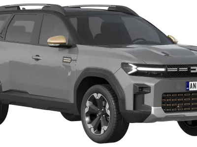 Dacia Bigster 3D model