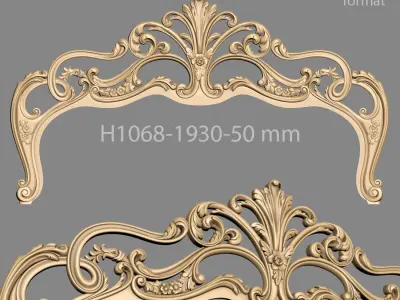 BED luxury for CNC router 3D model