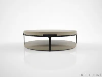 Holly Hunt Tudor cocktail table 3D model