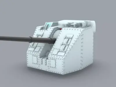 QF Mark V PM 3D print model