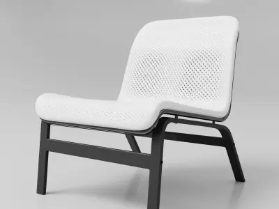 Mesh Lounge Chair 3D model