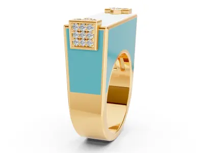 David Webb Hero Ring  3D print model