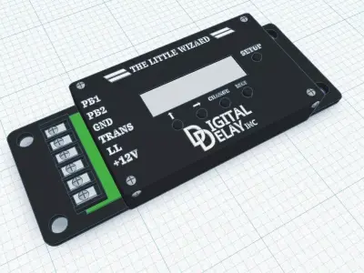 1 24 scale Biondo little wizard delay box 3D print model