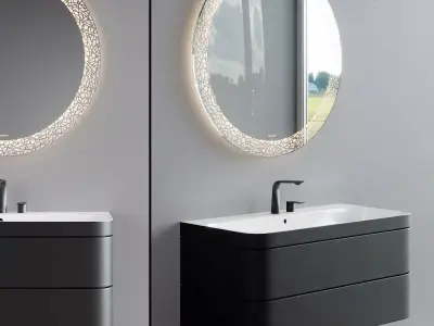 Duravit Happy D 2 Plus Vanity unit set 4 3D model