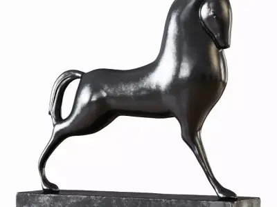 Troy figurine 3D model