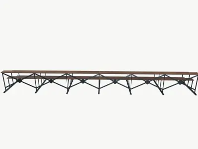 Stadium Seats 3D model