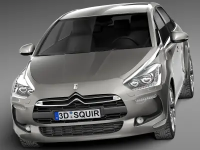 Citroen DS5 2013 3D model